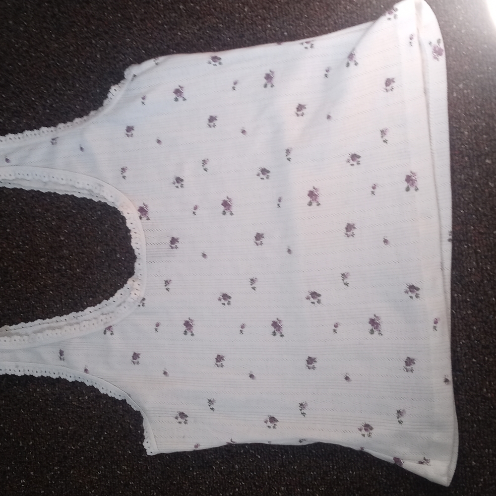 Floral tank top